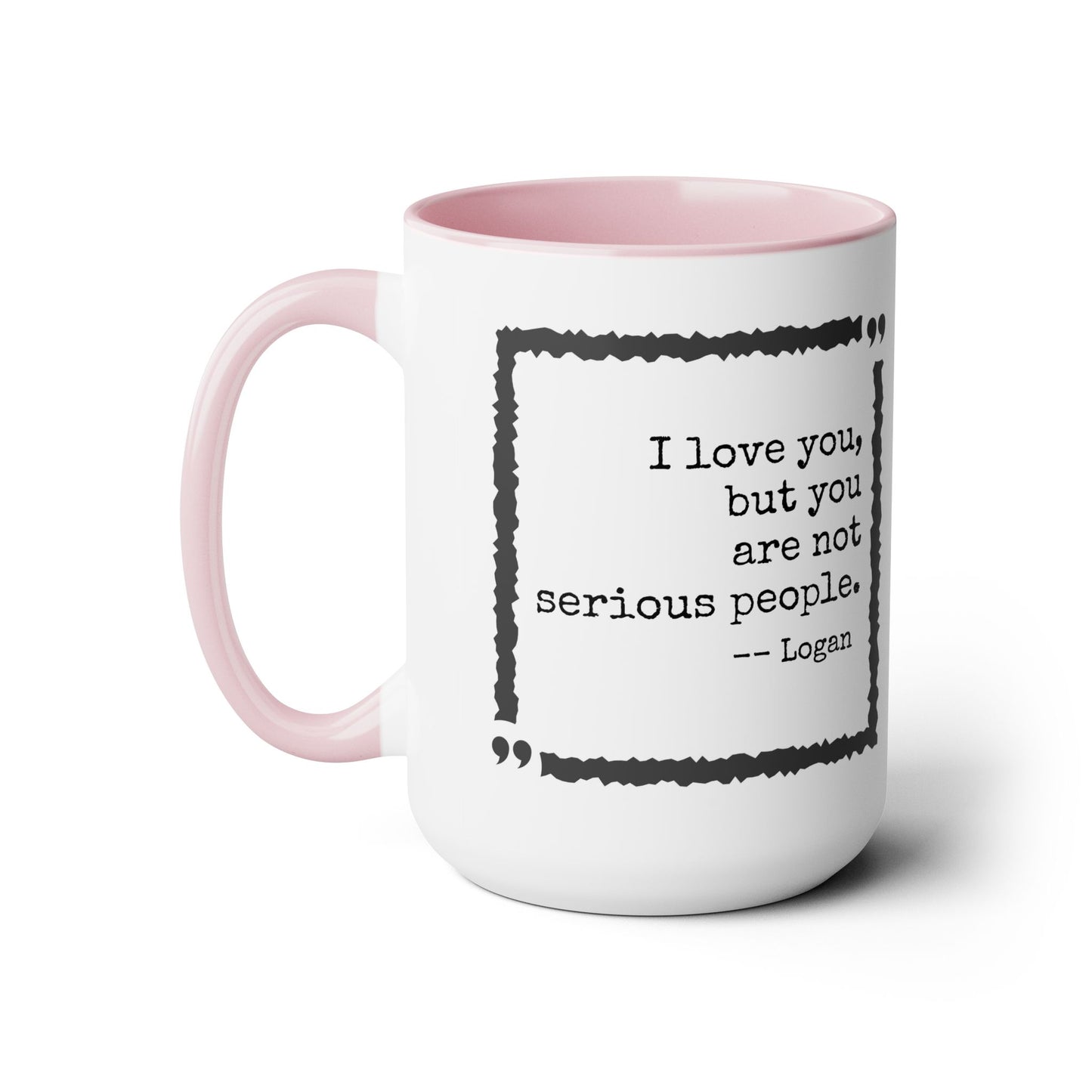 Succession Funny Quote Accent Mug, 15oz