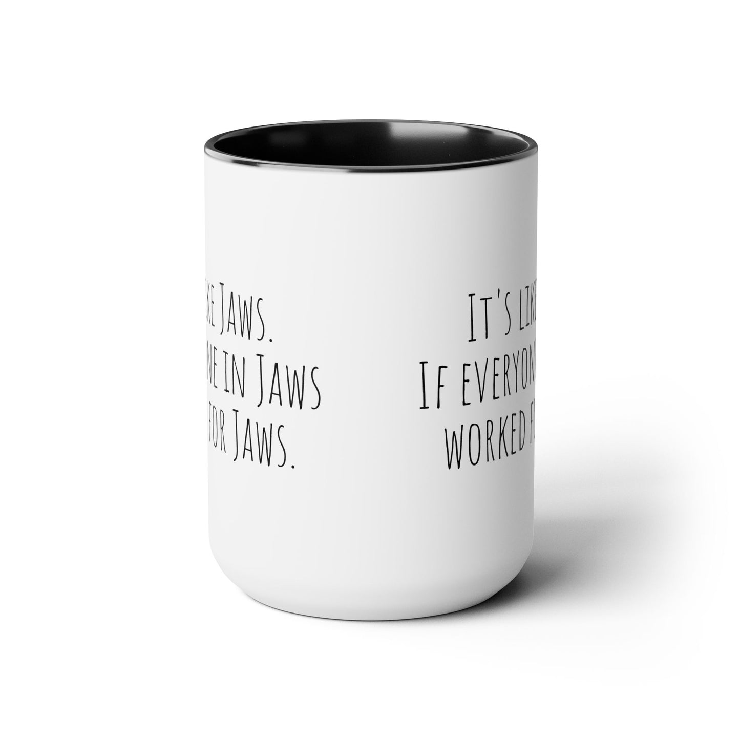 Succession Funny Quote Accent Mug, 15oz