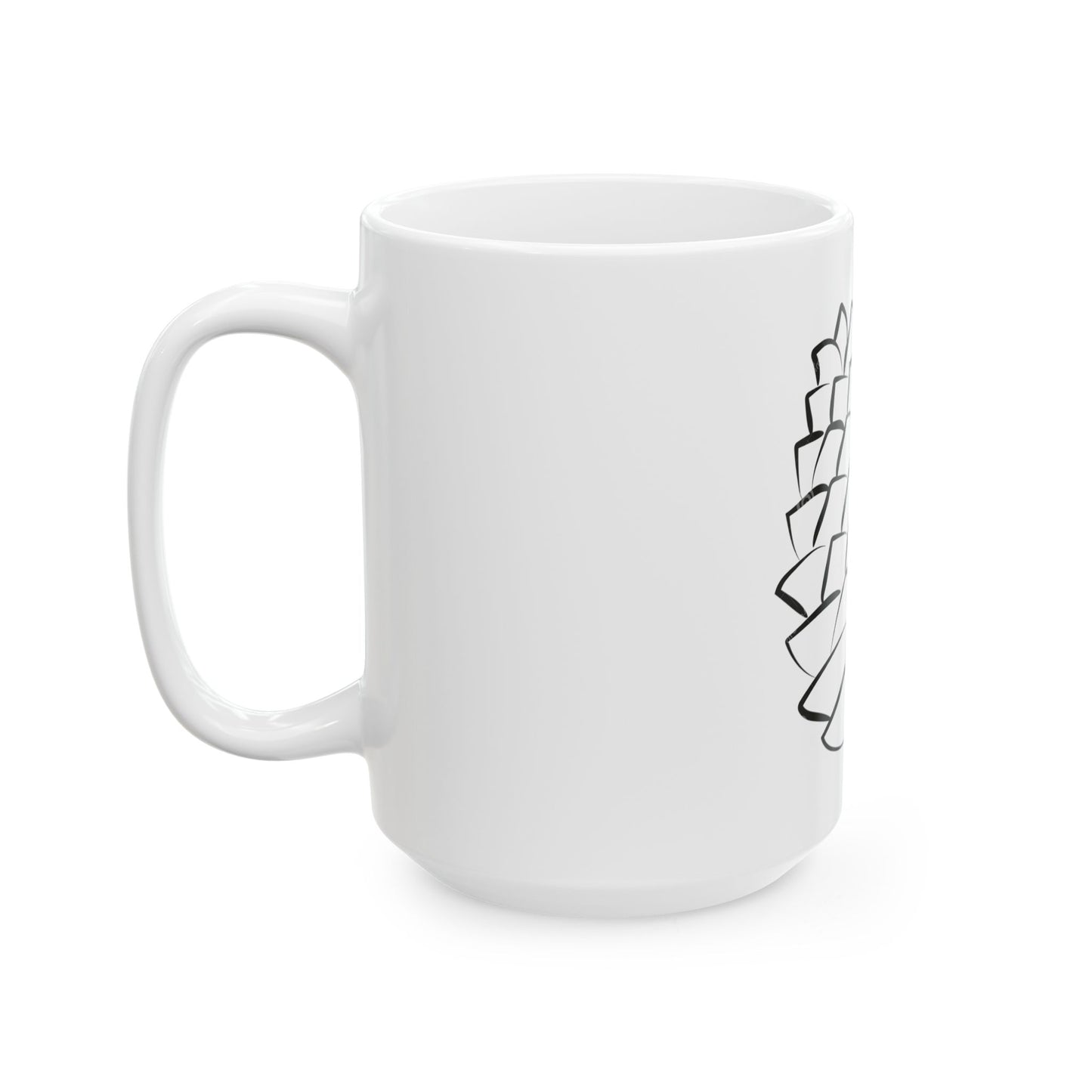 Pine Cone 15oz Ceramic Mug