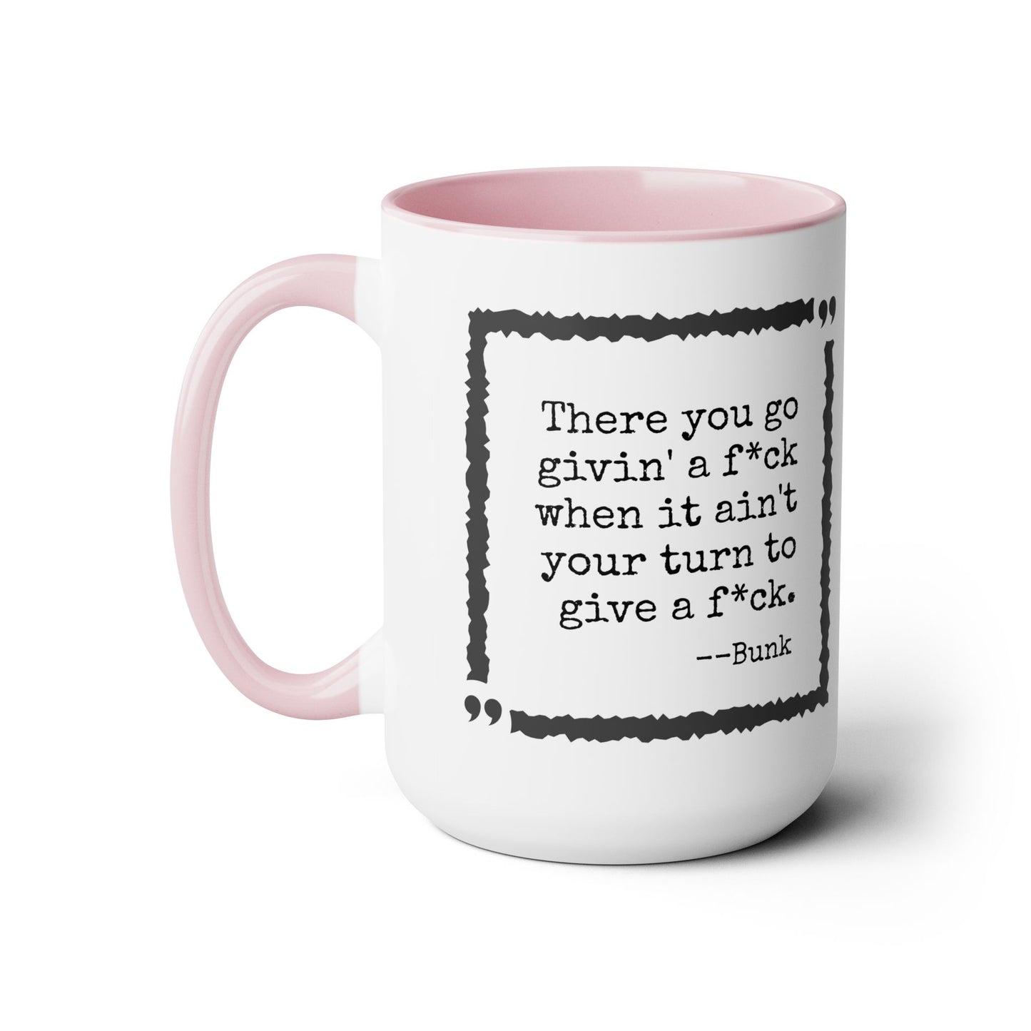 The Wire Quote Accent Mug, 15oz