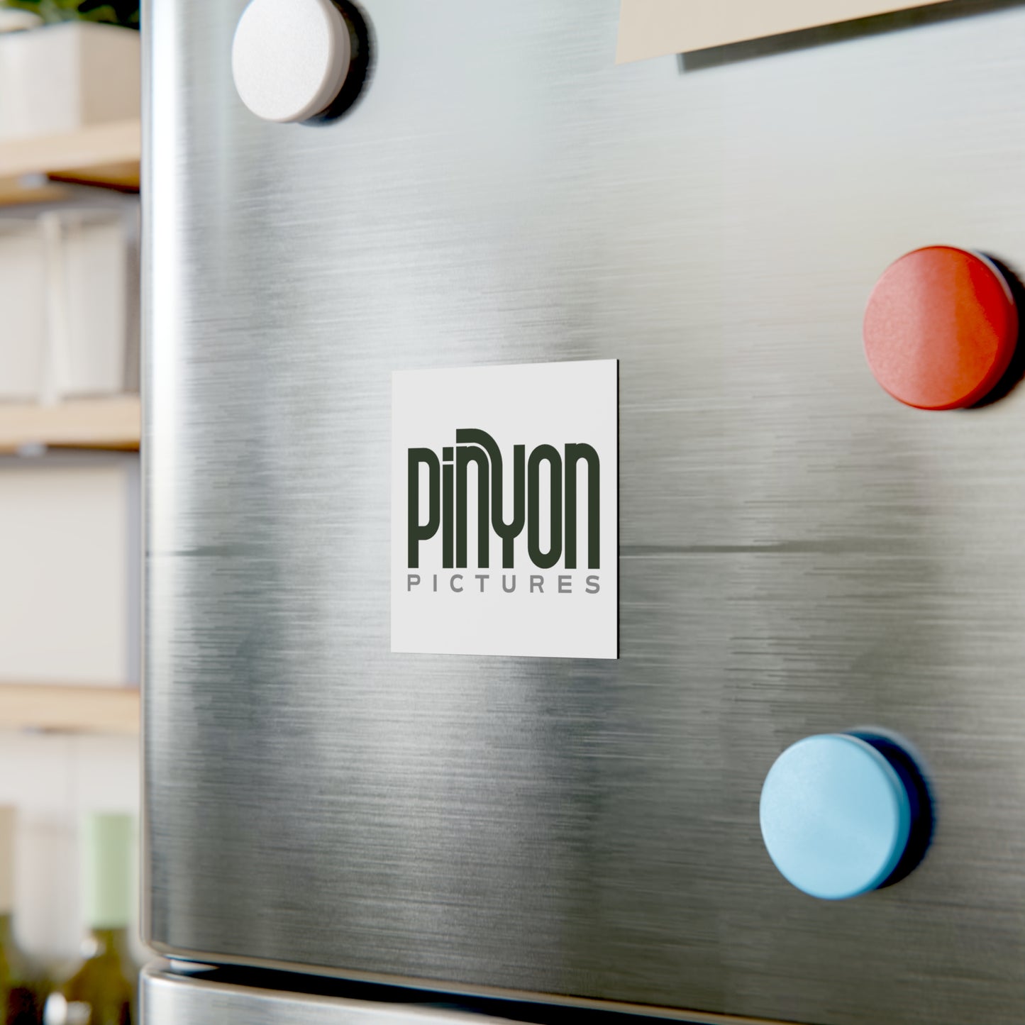 Pinyon Pictures Stylish Square Magnet.
