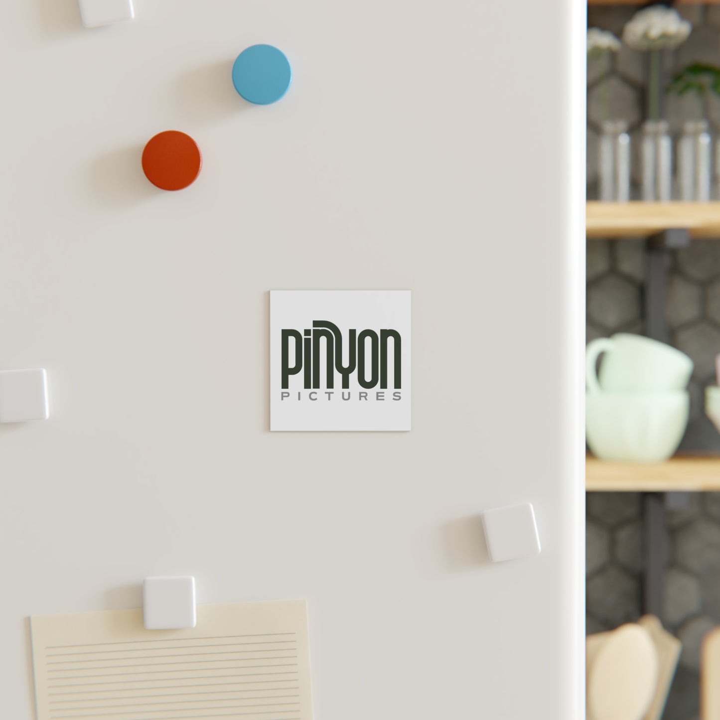 Pinyon Pictures Stylish Square Magnet.