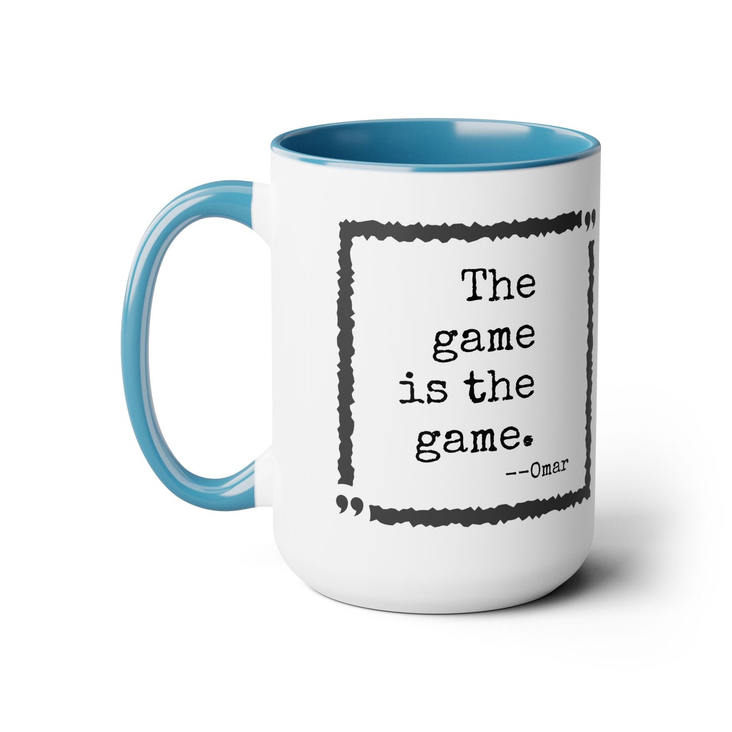 The Wire Quote Accent Mug, 15oz