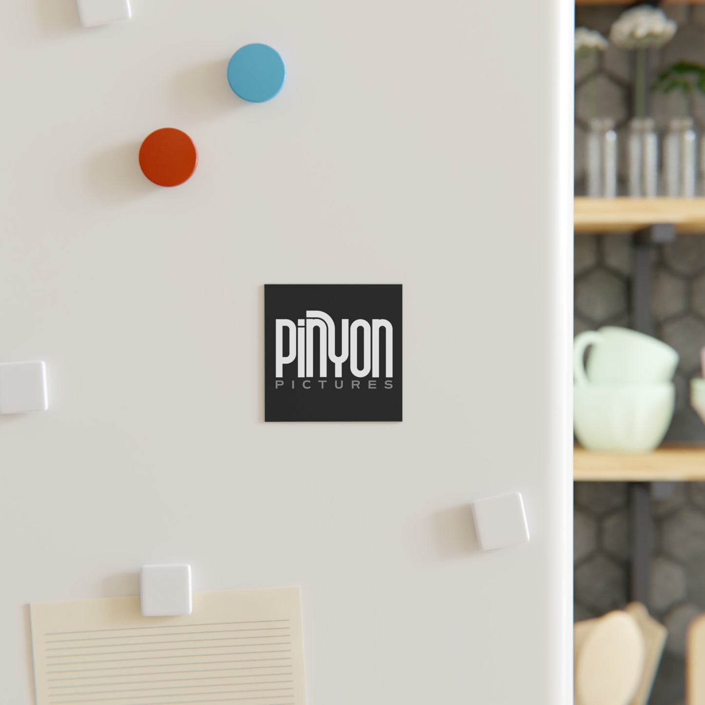 Pinyon Pictures Stylish Square Magnet.