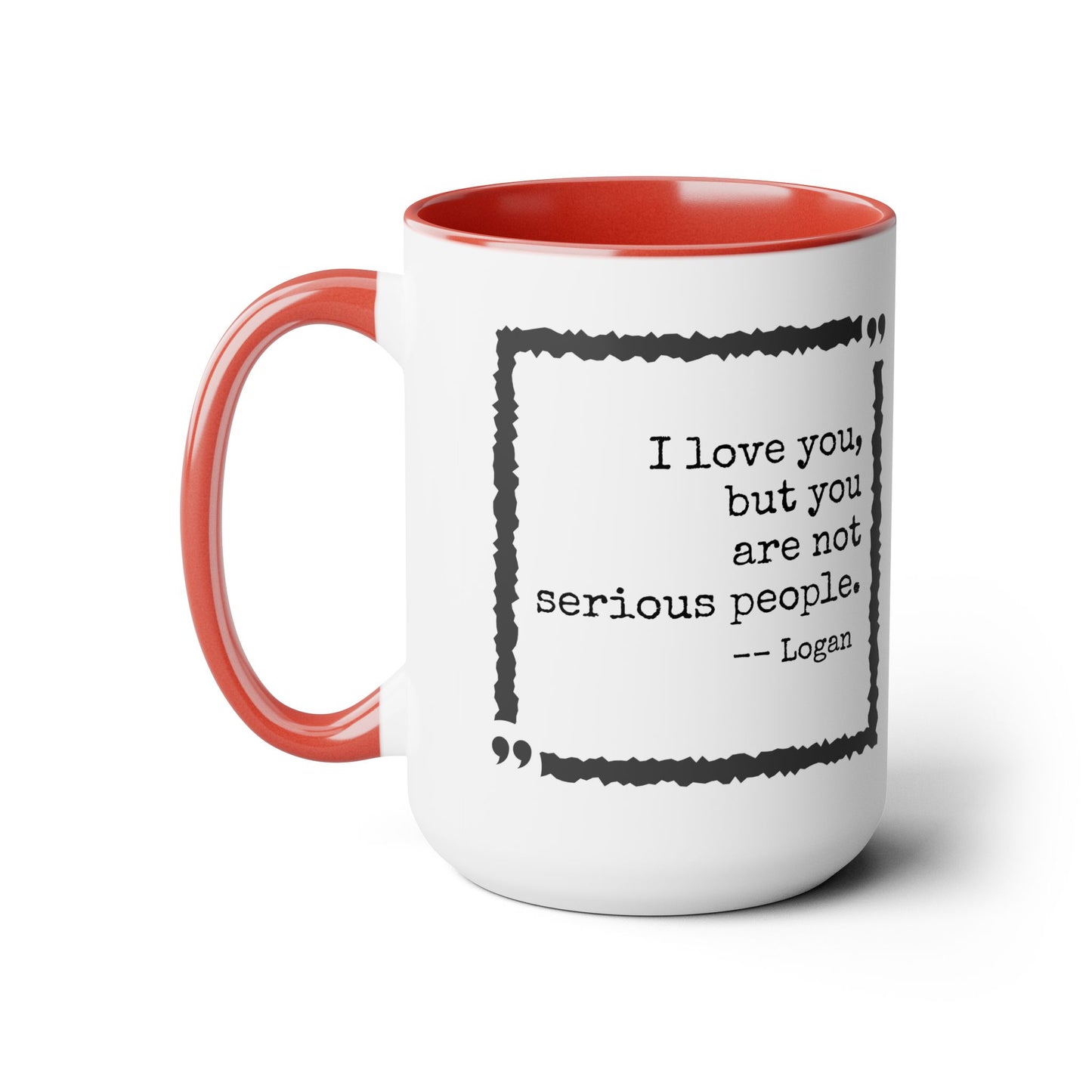 Succession Funny Quote Accent Mug, 15oz