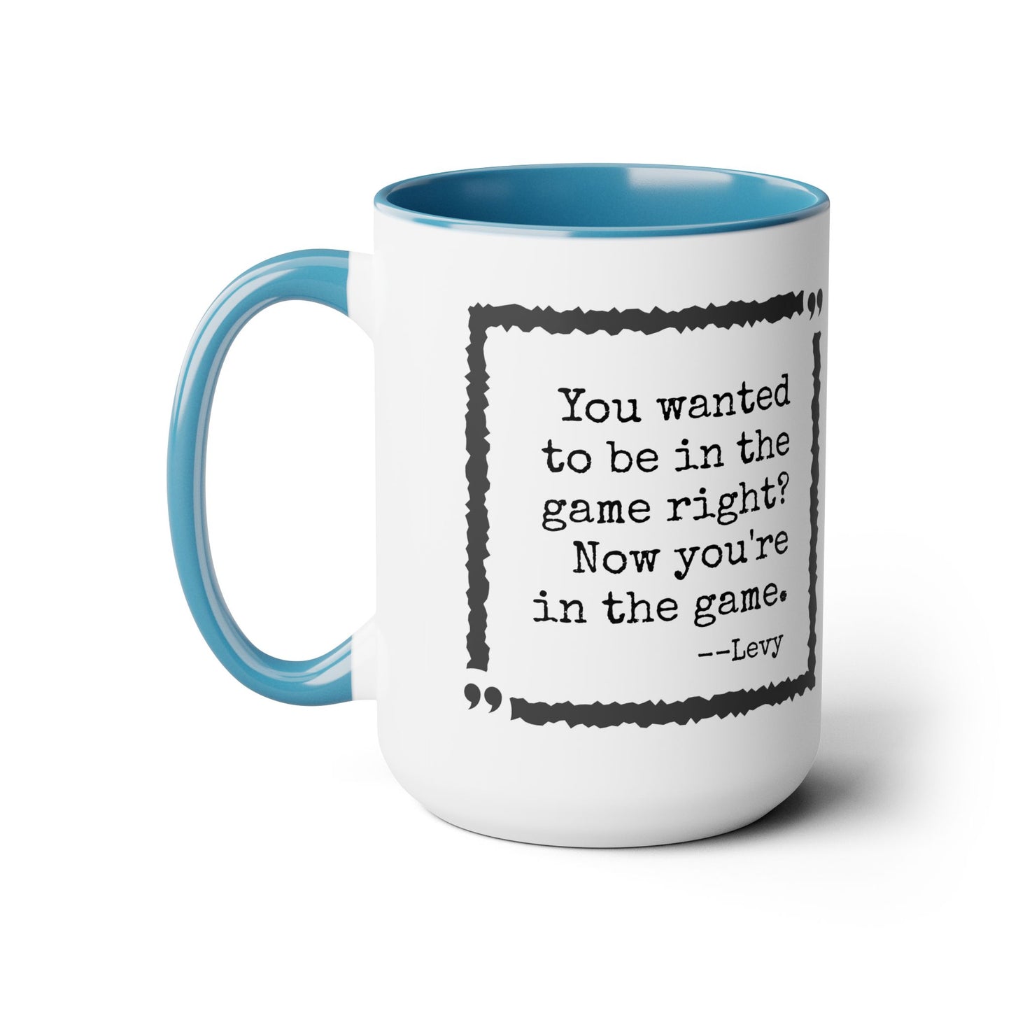 The Wire Quote Accent Mug, 15oz