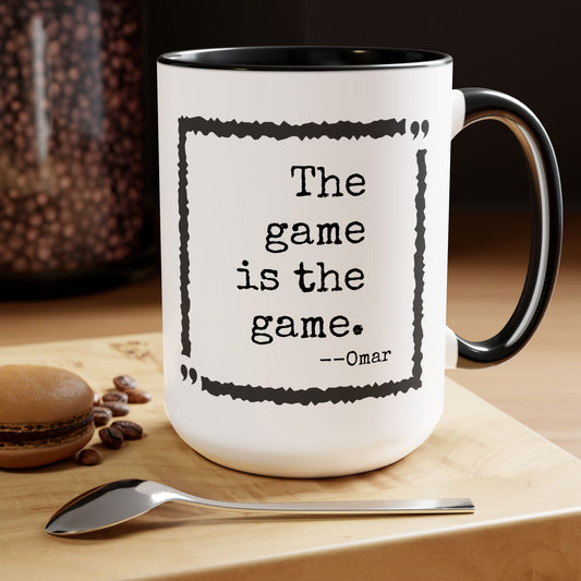 The Wire Quote Accent Mug, 15oz