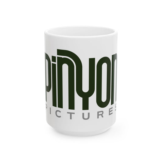 Pinyon Pictures 15oz Mug / Dark Green