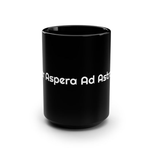 Per Aspera Ad Astra Mantra Mug